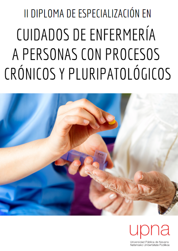 Folleto Diploma de Especialización en Cuidados de Enfermería a Personas con Procesos Crónicos y Pluripatológicos