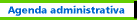 Agenda administrativa