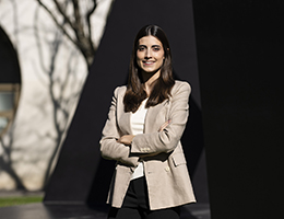 Nerea Pascual, en la UPNA