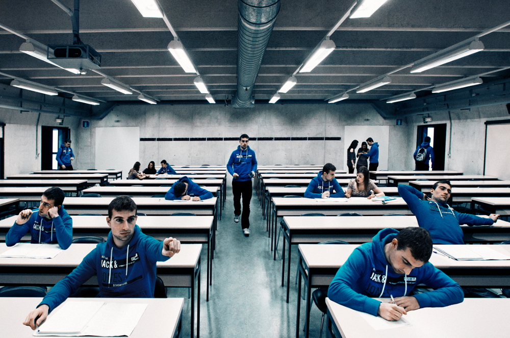 Fotografía ganadora: "Querida aula 17"