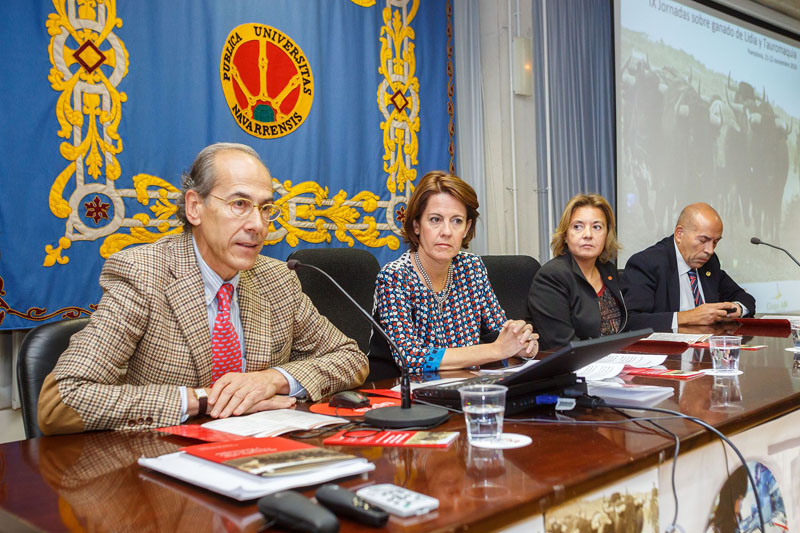 Inauguración (Antonio Purroy, Yolanda Barcina, Paloma Vírseda, Carlos Buxadé)