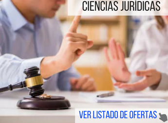 Ofertas Ciencias Jurídicas